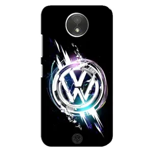 Чехол "Фольксваген" для Motorola Moto C (XT1750) (Volkswagen на черном)