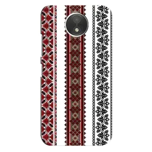 Силиконовый Чехол на Motorola Moto C (XT1750) с картинкой Вышиванки (Вышиваночки)