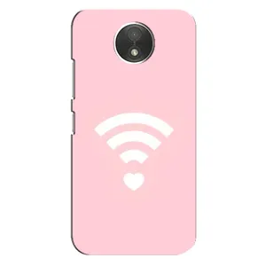 Силиконовые Чехлы Любимому человеку для Motorola Moto C (XT1750) (WiFi Love)