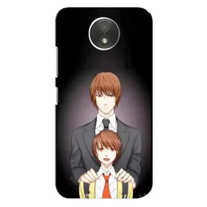 Чехол с персонажами АНИМЕ на Motorola Moto C (XT1750) (Ягами вырос)