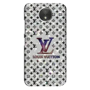 Чехол Стиль Louis Vuitton на Motorola Moto C (XT1750) (Яркий LV)