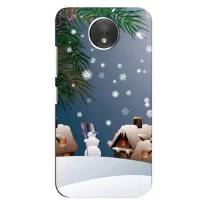 Чехлы на Новый Год Motorola Moto C (XT1750) (Зима)