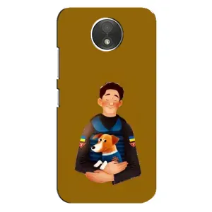Чехол с принтом для Motorola Moto C (XT1750) (ЗСУ Патрон)