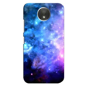 Чехлы КОСМОС для Motorola Moto C (XT1750) (Звездный вид)