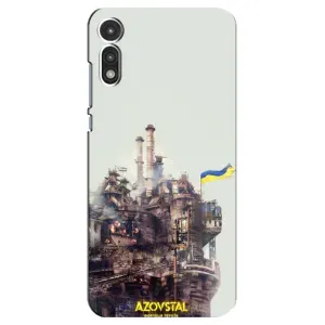 Чохли на військову тематику для Motorola MOTO E 2020 (Азовсталь)
