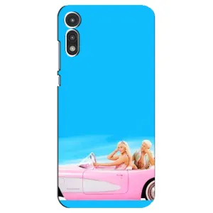 Силиконовый Чехол Барби Фильм на Motorola MOTO E 2020 (Барби и Кен)