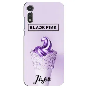 Чехлы с картинкой для Motorola MOTO E 2020 (BLACKPINK lisa)