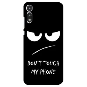 Чохол з прикольним текстом на Motorola MOTO E 2020 (Dont)