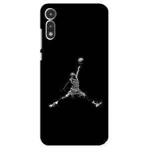 Силіконовый Чохол Nike Air Jordan на Мото Е (2020) (Джордан)