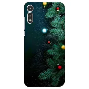 Чохол новорічна ялинка на Motorola MOTO E 2020 (Ялинка)