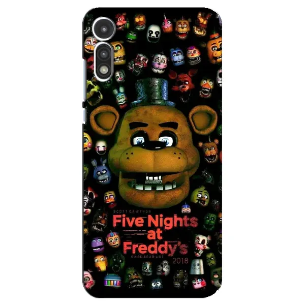Чехол с рисунком «Freddy» для Motorola MOTO E 2020