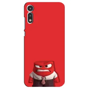 Чохол Головоломка для Motorola MOTO E 2020 - (AlphaPrint) (Гнів)