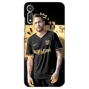 Силиконовый Чехол Motorola MOTO E 2020 (Gold Neymar)
