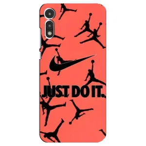 Силіконовый Чохол Nike Air Jordan на Мото Е (2020)