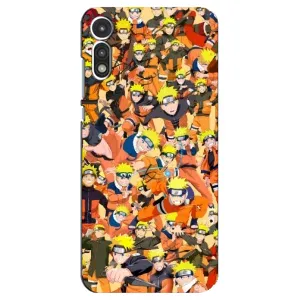 Чохли з принтом НАРУТО на Motorola MOTO E 2020 (Коллаж Наруто)