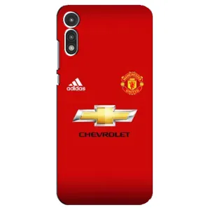 Силиконовые Чехлы принт Футбол на Motorola MOTO E 2020 (Man United)