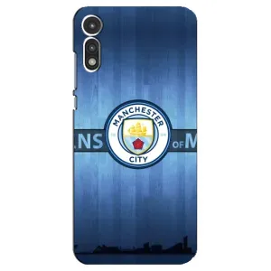 Силиконовые Чехлы принт Футбол на Motorola MOTO E 2020 (ManCity)