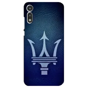 Чохли з тематикою "Круті машини" на Motorola MOTO E 2020 (Лого Maserati)