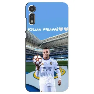 Чехол (TPU) с Футболистом на Motorola MOTO E 2020 (Mbappe Real)