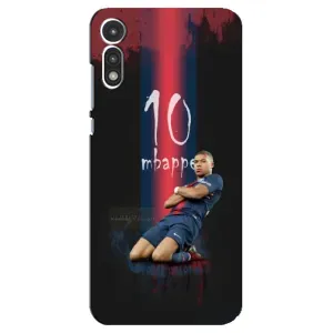Чехол (TPU) с Футболистом на Motorola MOTO E 2020 (MBAPPE 10)