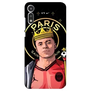 Чехол (TPU) с Футболистом на Motorola MOTO E 2020 (Mbappe King)