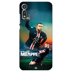 Чехол (TPU) с Футболистом на Motorola MOTO E 2020 (MBAPPE)