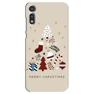 Чохол Санта Клаус для Motorola MOTO E 2020 (Merry Christmas)