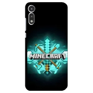Чохол майнкрафт для Motorola MOTO E 2020 (MineCraft 2)
