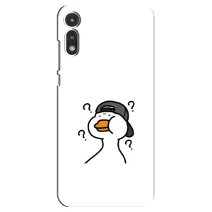 Бампер с принтом Мемы для Motorola MOTO E 2020 (Непонимание)