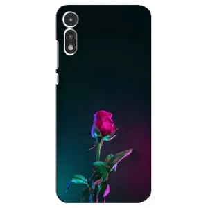 Чехлы с принтом Розочки для Motorola MOTO E 2020 (Ночная роза)