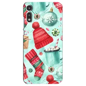 Чохол Санта Клаус для Motorola MOTO E 2020 (Одяг)
