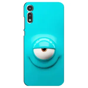 Силиконовые Чехлы (смешные стикеры) для Motorola MOTO E 2020 (Одноглазик)
