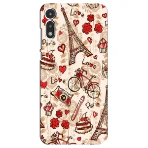 Чехол с Эйфелевой башней на Motorola MOTO E 2020 (Париж мечта)