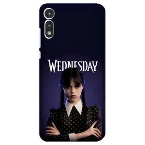 Чохол з картинкою Венсдей на Motorola MOTO E 2020 (Wednesdey)