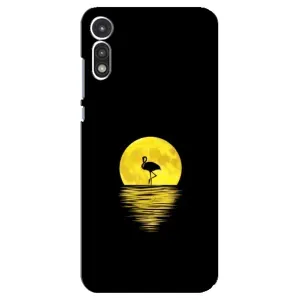 Літній Чохол на Motorola MOTO E 2020 (Жовтий Захід сонця)