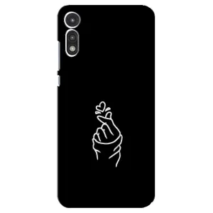 Чехлы (Знак сердечка) на Motorola MOTO E 2020 (Знак Сердечка)