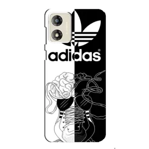 Чехол в стиле "Адидас" для Моторола Мото Е13 (Adidas шнурки)