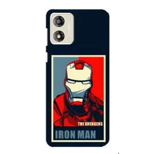 Чехол Супергерой Железный человек на Motorola MOTO E13 (Art Iron man)