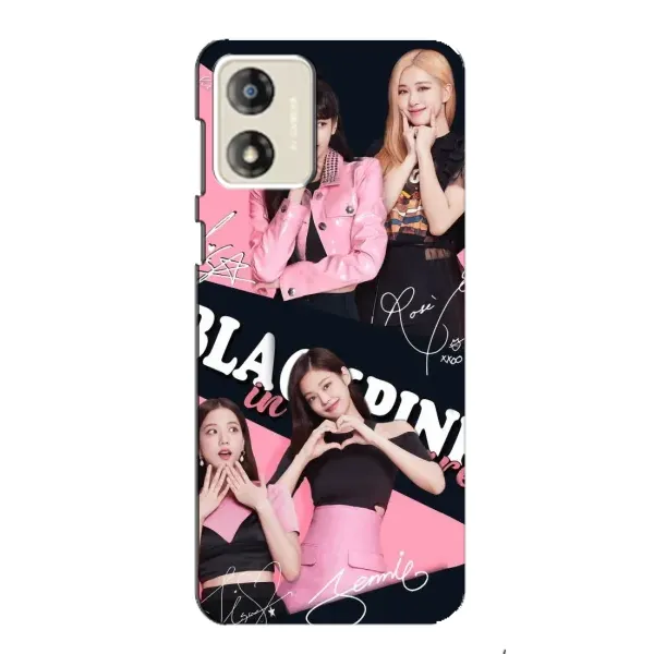 Чехол с рисунком «BLACKPINK» для Motorola MOTO E13 Чехол с рисунком «BLACKPINK» для Motorola MOTO E13