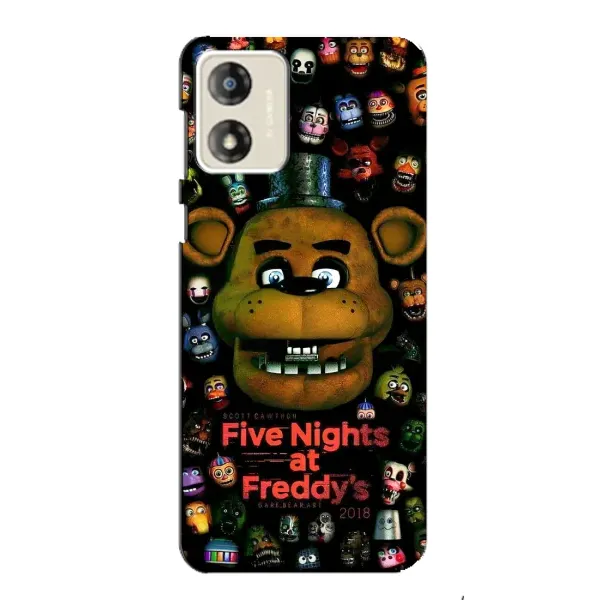 Чехол с рисунком «Freddy» для Motorola MOTO E13