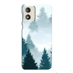 Літній Чохол на Motorola MOTO E13 (Гірський Ліс)