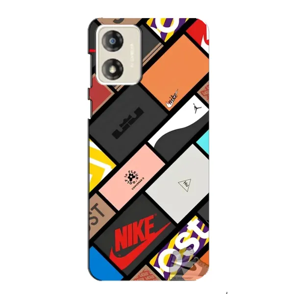 Чехол с рисунком «Коробки» для Motorola MOTO E13 Чехол с рисунком «Коробки» для Motorola MOTO E13