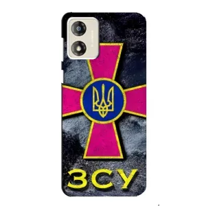 ЗСУ Чехлы (TPU) для Motorola MOTO E13 (Лого ЗСУ)
