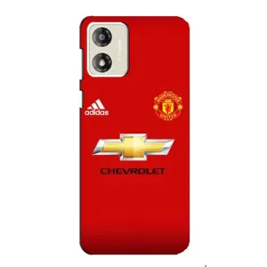 Силиконовые Чехлы принт Футбол на Motorola MOTO E13 (Man United)