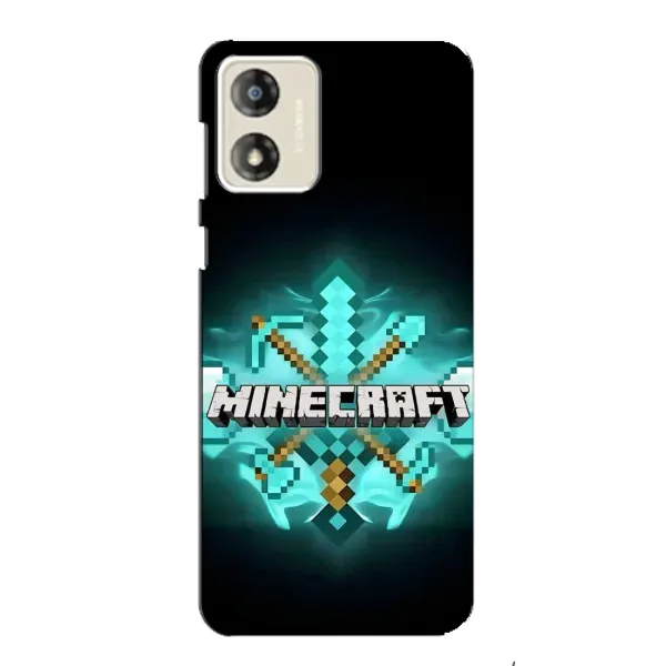 Чехол с рисунком «MineCraft 2» для Motorola MOTO E13