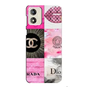 Чехол (Dior, Prada, YSL, Chanel) для Motorola MOTO E13 (Модница)