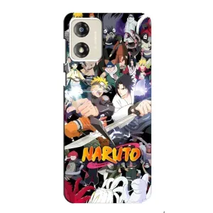 Купить Чохли на телефон з принтом Anime для Motorola MOTO E13 (Наруто постер)