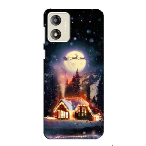 Чохли на Новий Рік Motorola MOTO E13 (Настрій зимній)