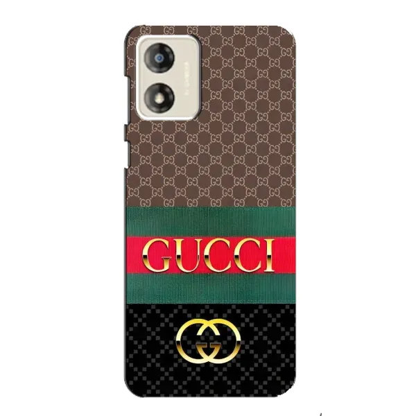 Чехол с рисунком «Стиль GUCCI» для Motorola MOTO E13 Чехол с рисунком «Стиль GUCCI» для Motorola MOTO E13