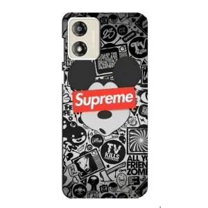 Чехол с Брендами одежды на Моторола Мото Е13 (Supreme Маус)
